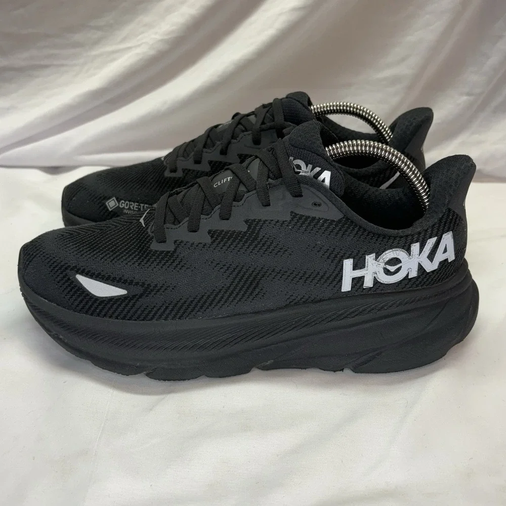 Hoka One One Clifton 9 Gore-Tex Running Shoes Men's US 9 D EU 43 1141470F BBLC